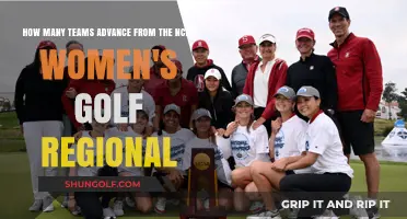 NCAA Women's Golf Regionals: How Many Teams Move Forward?