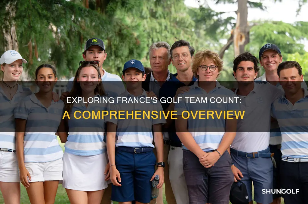how many teams of golf does france have