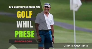 Obama's Golf Games: How Often Did He Play as President?