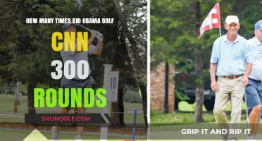 Obama's Golf Record: CNN Reports Over 300 Rounds Played
