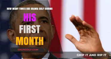 Obama's First Month: Tracking His Golf Outings and Frequency