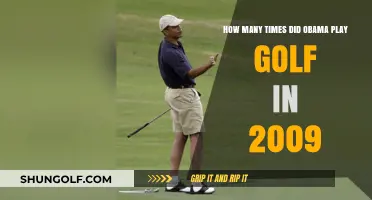 Obama's 2009 Golf Games: Tracking His First-Year Fairway Frequency