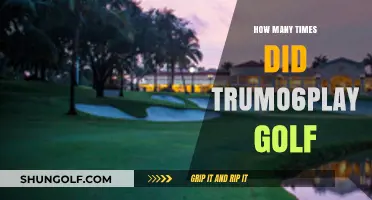 Golfing Trump: How Many Rounds?