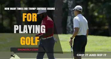Trump's Golf Criticism: How Often Did He Target Obama's Game?