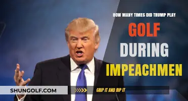 Trump's Golf Outings During Impeachment: Frequency and Controversy Explained