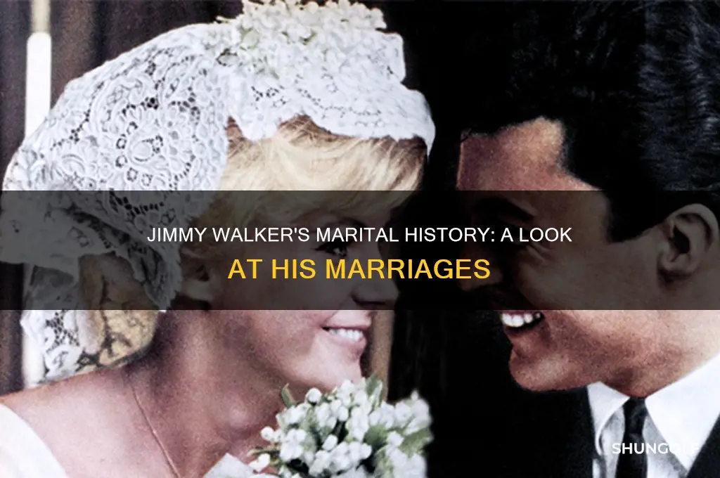how many times has jimmy walker the golfer been married