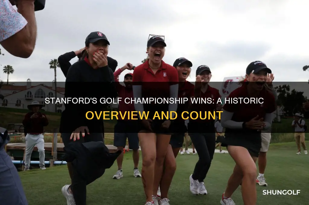 how many times have stanford won the golf championship