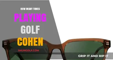 Cohen's Golf Frequency: Uncovering His Playing Habits and Patterns