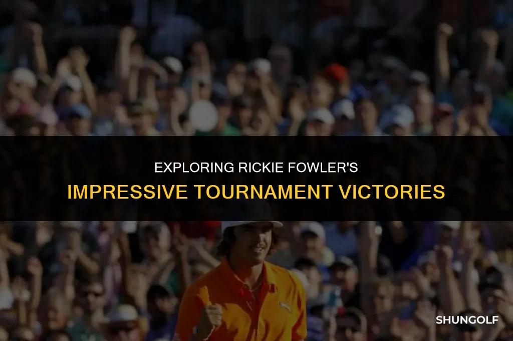 how many tournaments has rickie fowler won