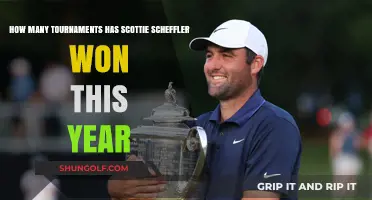 Scheffler's Dominance: Tournament Wins Pile Up in Phenomenal Year