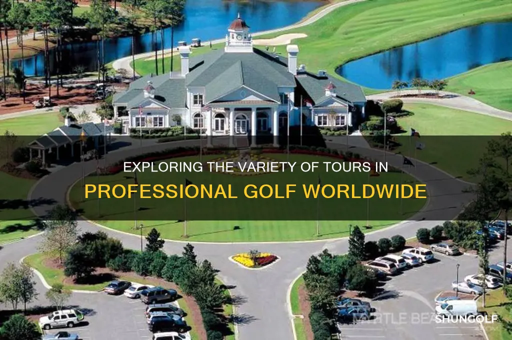 how many tours are there in golf