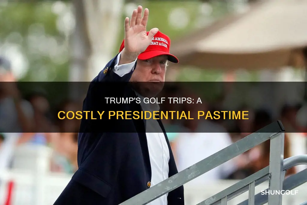 how many trunp golf trips