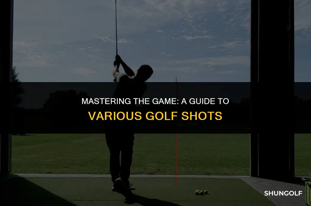 how many types of golf shots are there