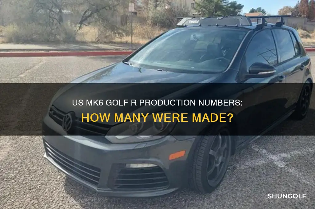 how many us mk6 golf rs were made