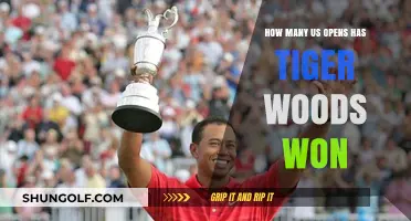 Tiger Woods' US Open Victories: A Comprehensive Win Count