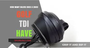 2003 Golf TDI Valve Count: A Comprehensive Guide