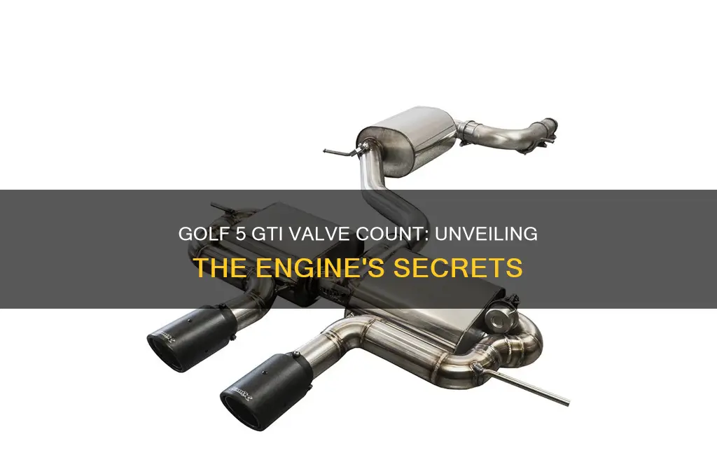 how many valves does a golf 5 gti have
