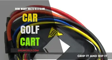 Club Car Golf Cart Voltage: Understanding Your Cart's Power Source