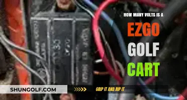 EZGO Golf Cart Voltage: Understanding Your Cart's Power Requirements