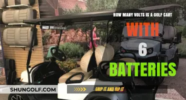 Golf Cart Voltage Explained: 6-Battery Systems and Power Output