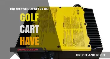 Optimal Voltage Range for 36 Volt Golf Cart Batteries Explained