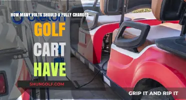 Fully Charged Golf Cart Voltage: Optimal Levels for Peak Performance