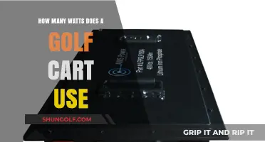 Understanding Golf Cart Power Consumption: Watts Usage Explained