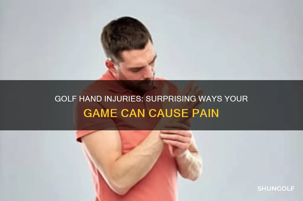 how many ways can you hurt your hand playing golf