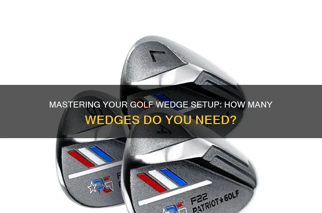 how many wedges do i need golf