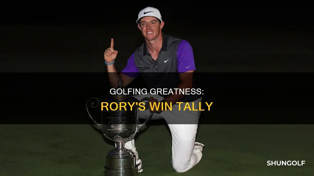 how many wins does rory have