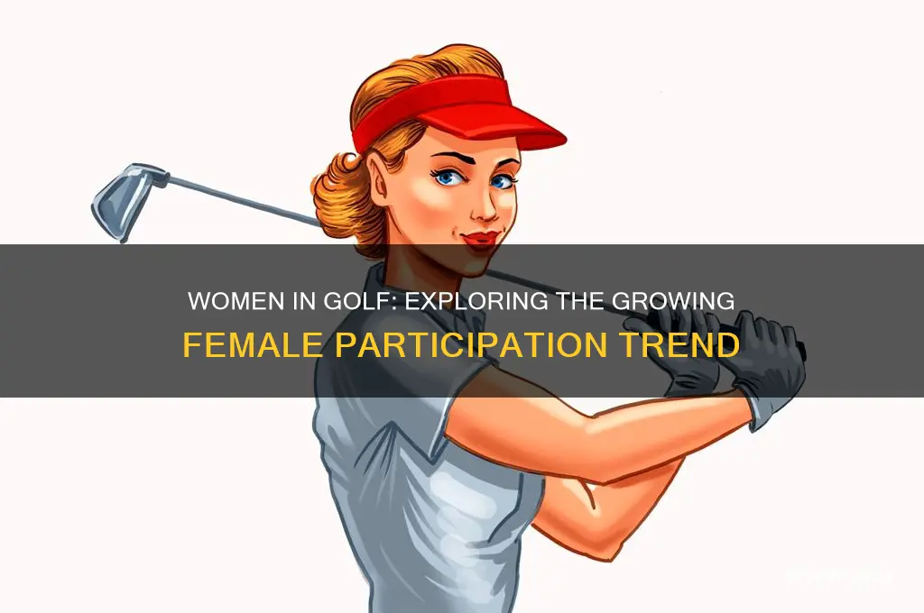 how many women play golf