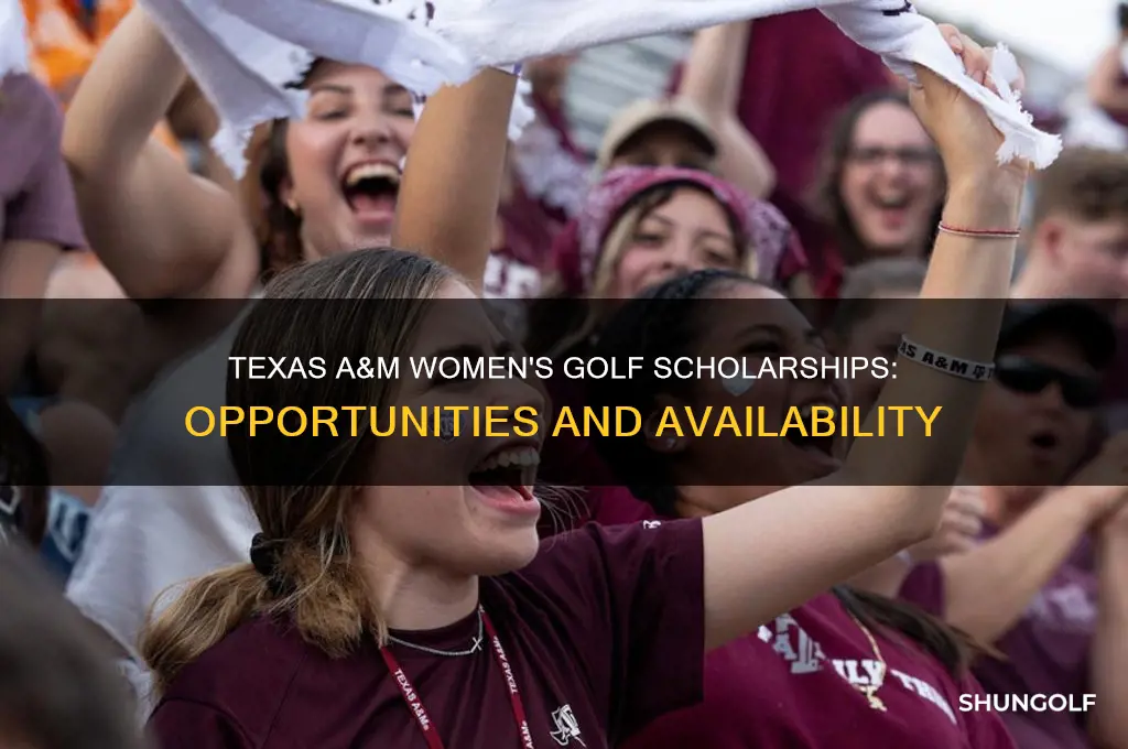 how many womens golf scholarships texas atm
