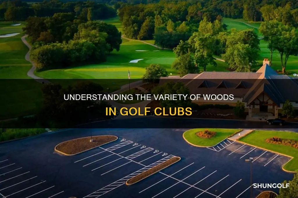 how many woods are there in golf clubs