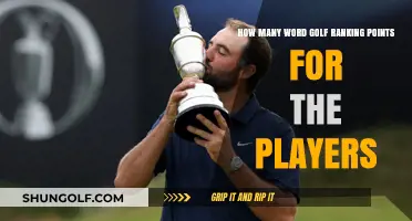 Understanding Golf Ranking Points Allocation for Players in Word Golf