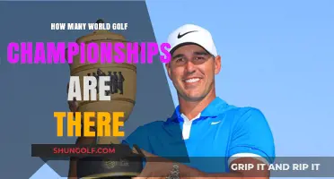 Exploring the Total Number of World Golf Championships Today