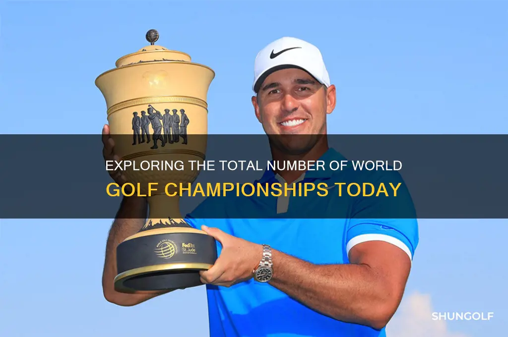 how many world golf championships are there
