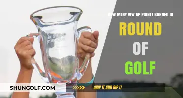 Golf and WW: Tracking Activity Points in a Round of Golf
