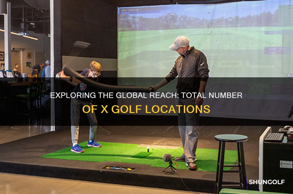 how many x golf locations are there