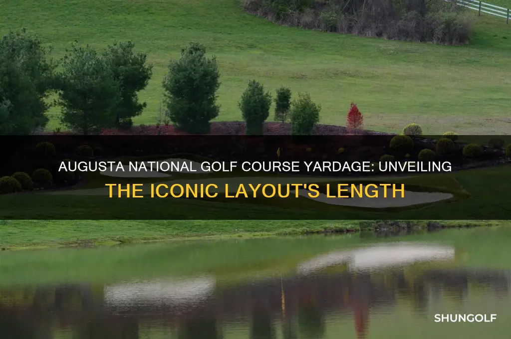 how many yards is augusta national golf course