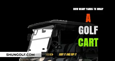 Calculating the Perfect Yardage to Wrap Your Golf Cart Effortlessly