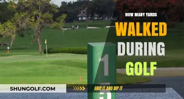 Golfers' Yardage: Walking the Extra Mile