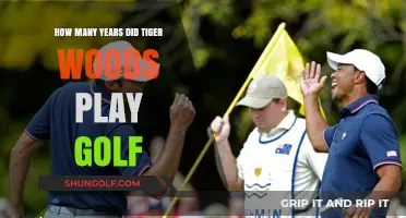 Tiger Woods' Golf Career: Uncovering His Years on the Course