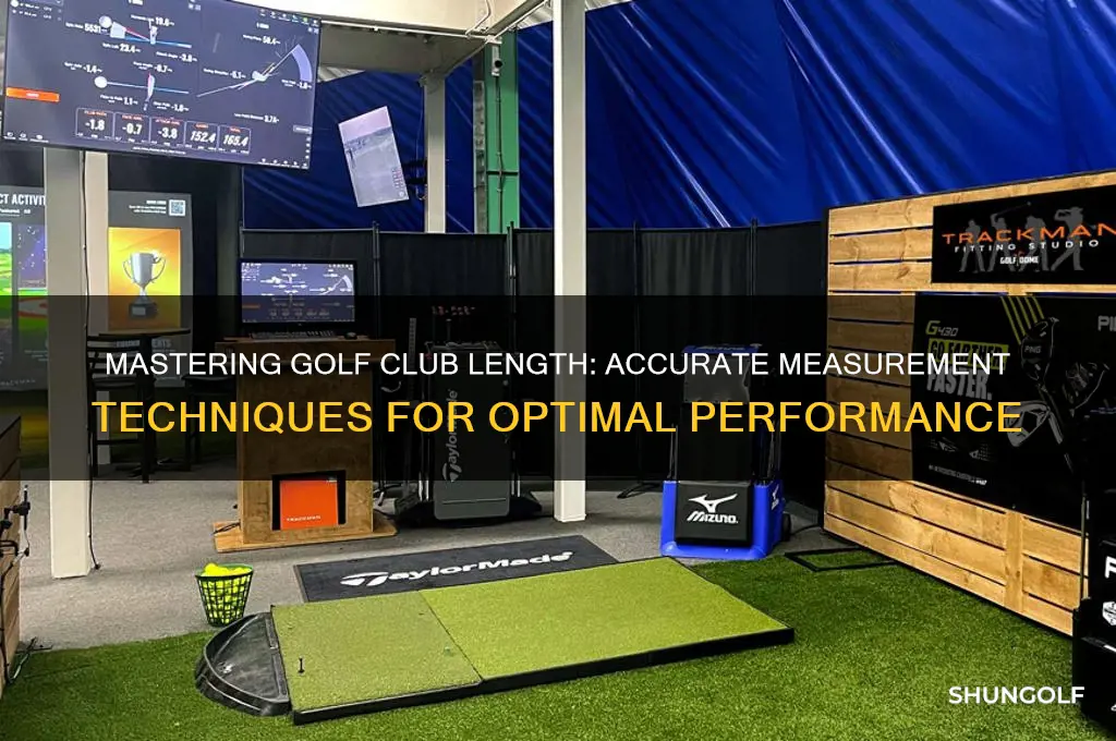 how measure length of golf club