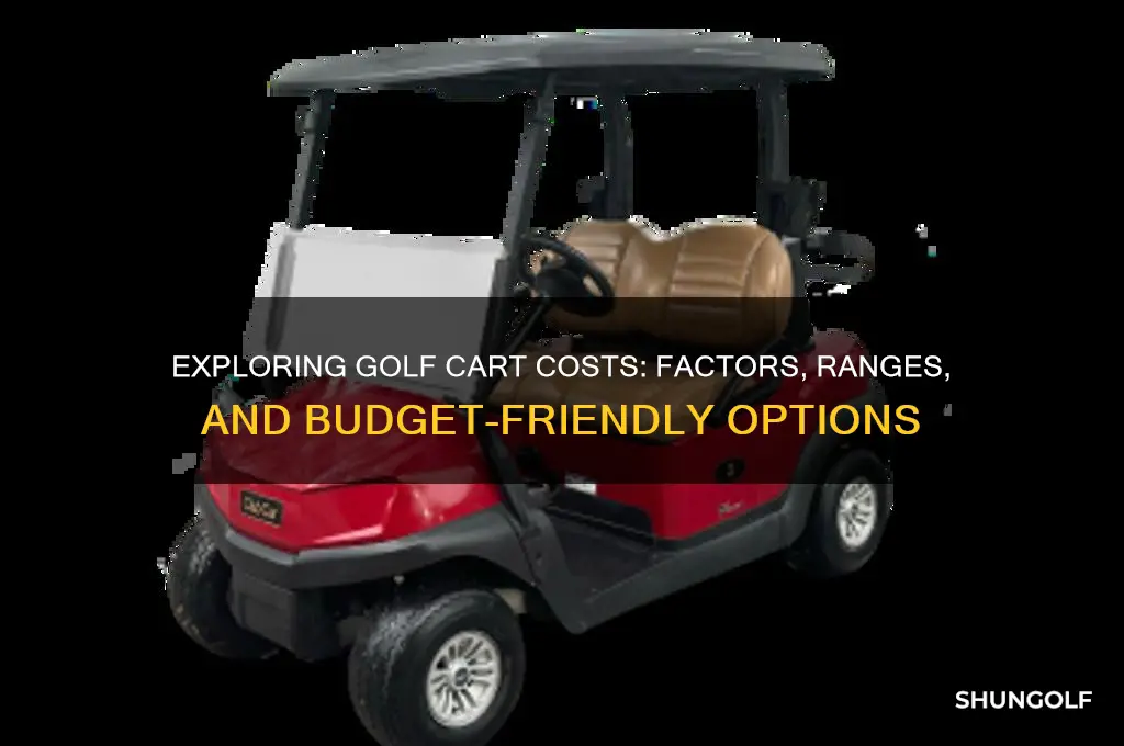 how mich are golf carts