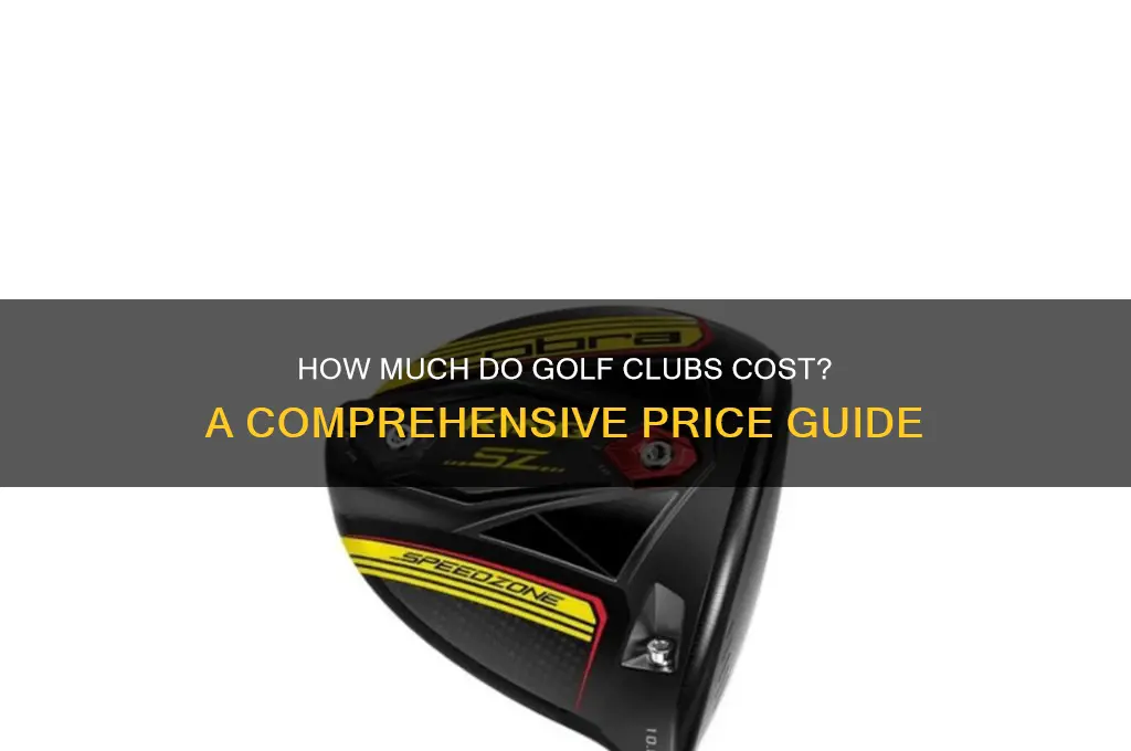 how mich are golf clubs