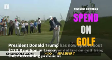 Obama's Golf Expenses: Uncovering the Cost of Presidential Leisure