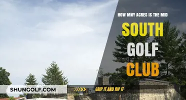 Exploring the Size: How Many Acres is Mid South Golf Club?