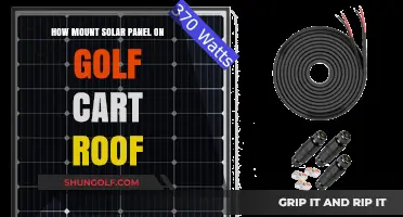 Easy DIY Guide: Mounting Solar Panels on Your Golf Cart Roof