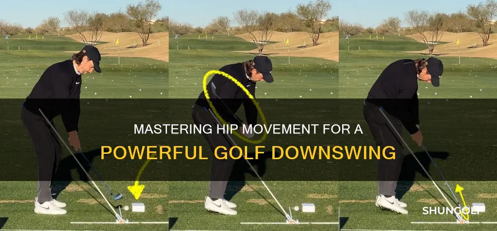 how move hips golf downswing