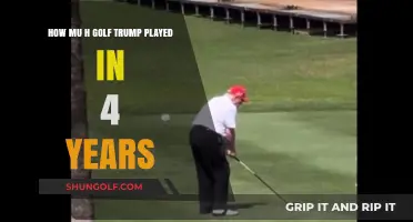 Trump's Golf Obsession: Analyzing His 4-Year Presidential Tee Time Tally